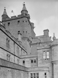 Hoddom - from S showing demolished wing