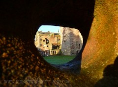 Hoddom - through a gunloop