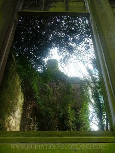 Seacliff - through the conservatory window