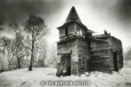 Ruined Wooden Church, Kaibolovo - Simon Marsden